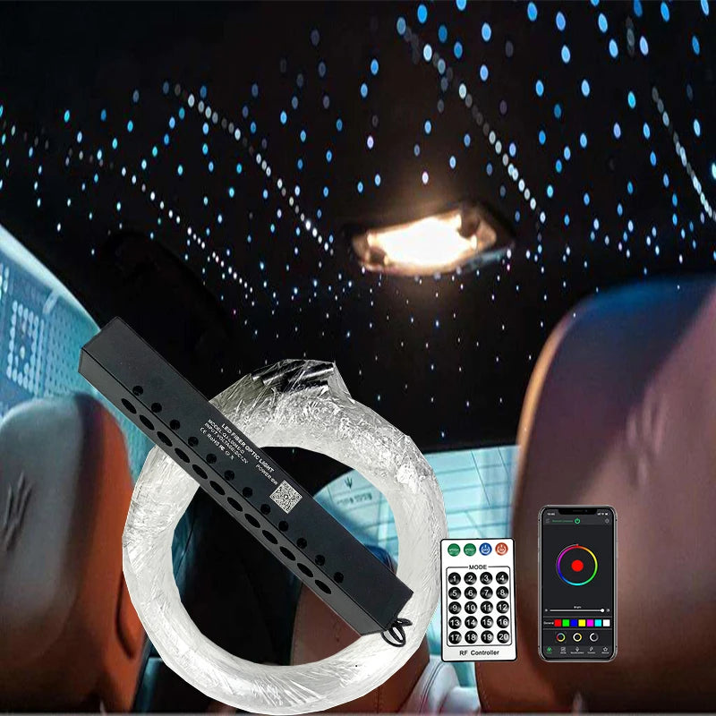 Plafond étoilé fibre optique – vue 27