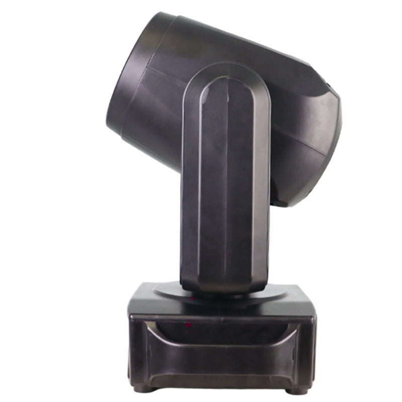 Lot de 4 lyres LED beam 200 W à anneau RGB – lyre vue de côté