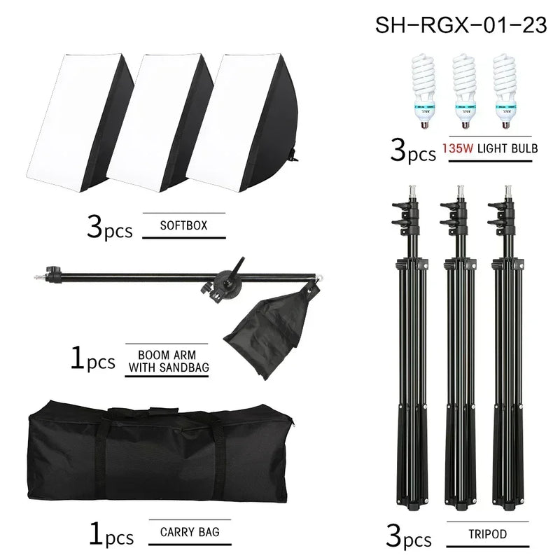 Kit softbox rectangulaire ou octogonal – vue 23