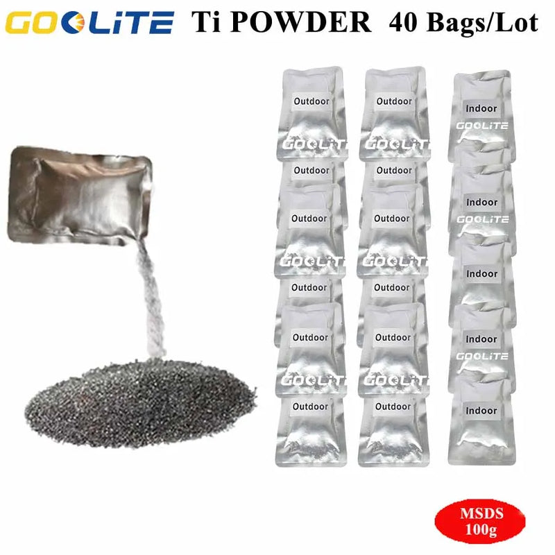 Poudre pour machine à étincelles froides, sachets de 100 g, lots de 10 à 80