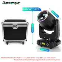 Flight case pour 2 lyres LED – valise à roulettes et dimensions de la lyre à ranger