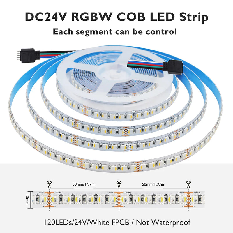 Ruban LED RGBW 4 en 1 de 5 m – vue 33