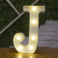 Lettres et chiffres lumineux LED à piles – vue 26
