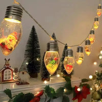 Guirlande sapin lumineuse boules à neige – vue 22