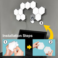 Panneaux LED hexagonaux tactiles – vue 18