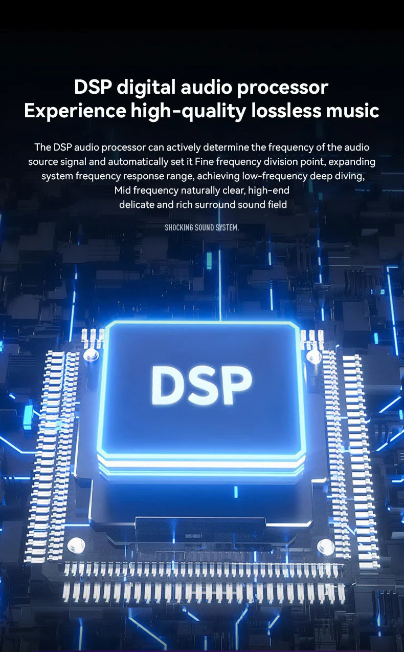 Boombox karaoké Bluetooth – processeur DSP