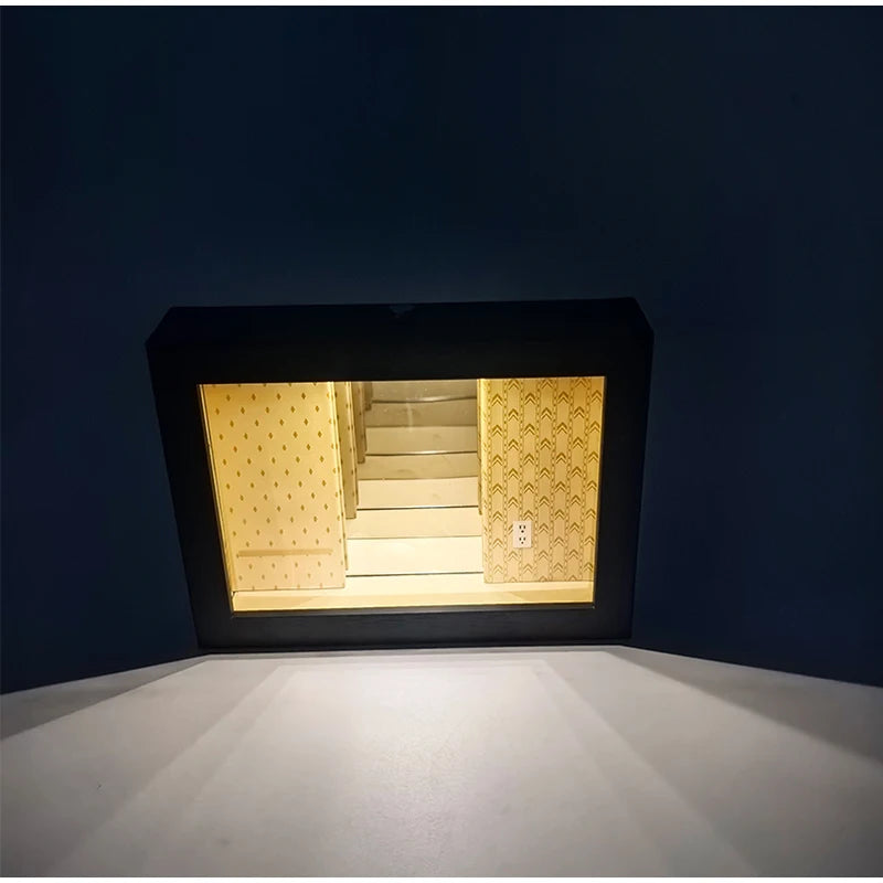 Miroir infini LED boîte à ombre – vue 15