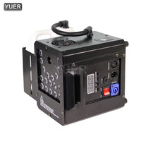Machine à fumée 2000 W à jet latéral ou vertical, 18 LED RGB de 9 W, DMX et télécommande