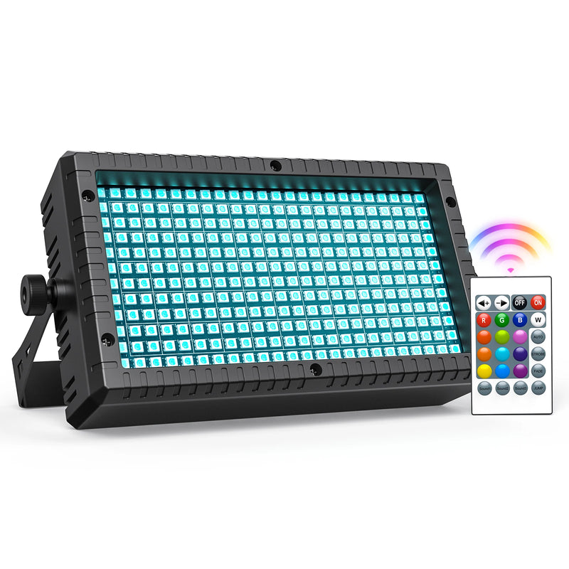 Projecteur mural LED RGB 288 LED, DMX 10 canaux, télécommande, 60 W