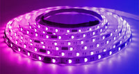 Ruban LED adressable DMX512 RGBW ou RGBWW de 5 m, 60 LED/m, 12 V ou 24 V, IP30 à IP68