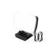 Lampe vidéo LED à clip pour webcam, câble USB de 1,9 m