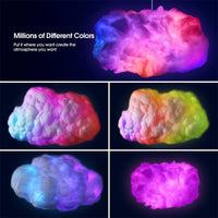 Kit nuage LED plafond multicolore – nuages de couleurs différentes et millions de couleurs