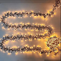 Guirlande lumineuse en grappes blanc chaud – vue 6