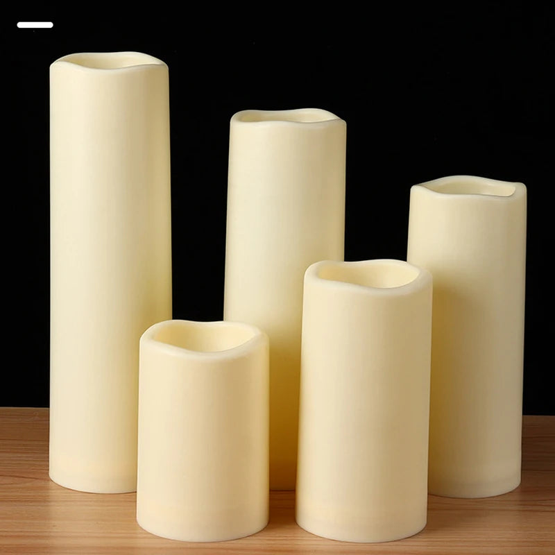 Bougies pilier LED géantes – vue 19