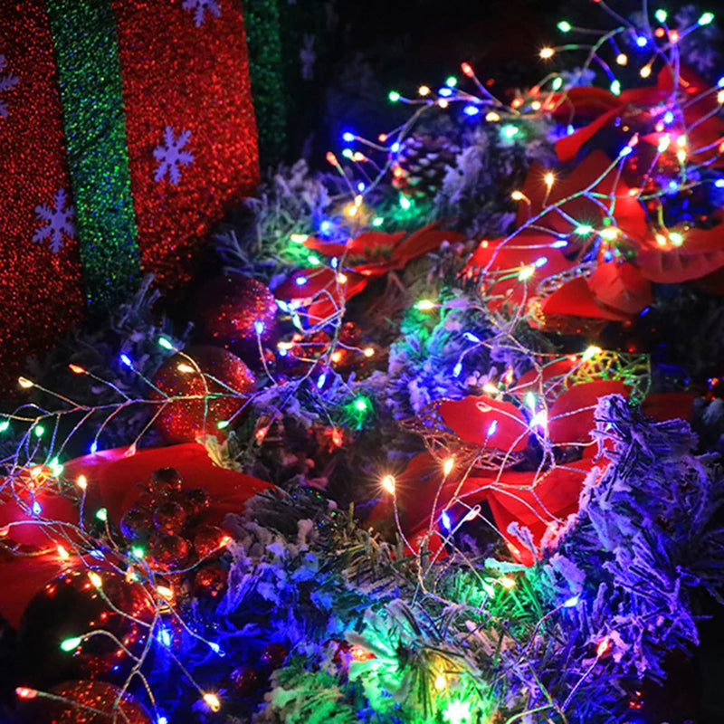 Guirlande de Noël fil de cuivre – vue 27