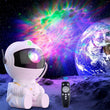 Lampe projecteur astronaute avec minuterie et télécommande, nébuleuse et aurore