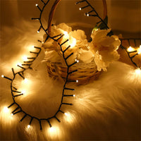 Guirlande lumineuse en grappes blanc chaud – vue 9