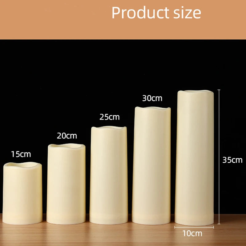 Bougies pilier LED géantes – vue 28