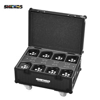 Uplight sans fil sur batterie RGBWA UV, lot de 8 ou 10 avec valise