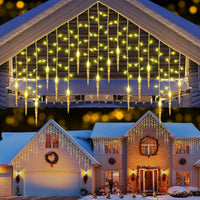 Guirlande stalactites LED blanc chaud – vue 5