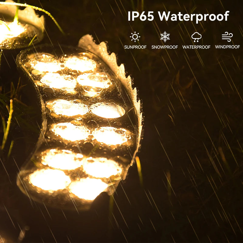Spot arbre extérieur LED lot de 5 – module IP65 par temps de pluie, de soleil, de neige et de vent