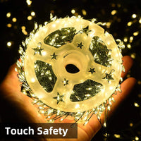 Guirlande lumineuse sapin en fil de cuivre – vue 24