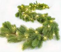 Guirlande de Noël en pin vert – vue 6