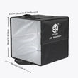 Boîte à lumière photo LED pliable, 30 à 77 cm, fonds de couleur inclus