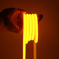 Ruban LED néon extérieur IP67 220 V à variateur – ruban jaune
