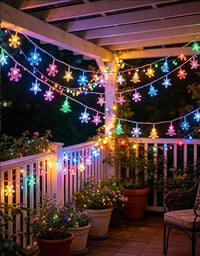 Guirlande lumineuse extérieur Noël à motifs – vue 13
