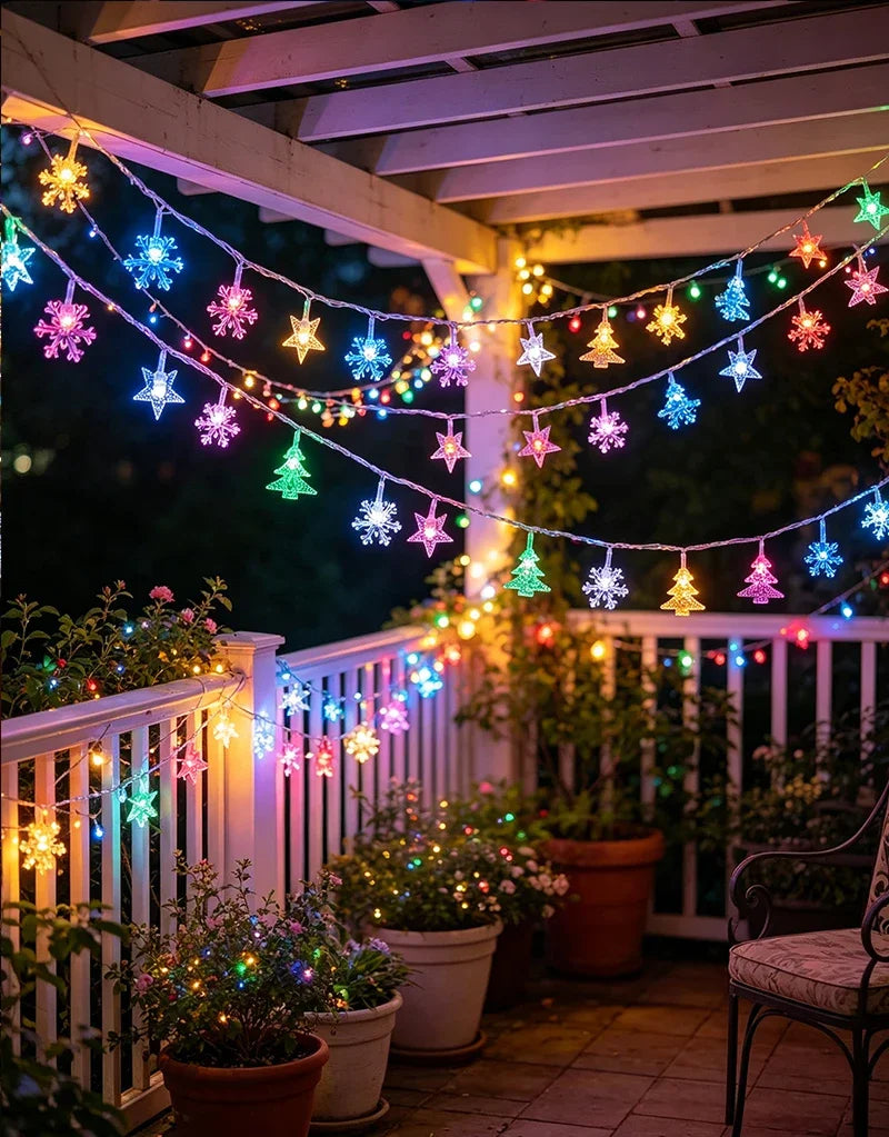 Guirlande lumineuse extérieur Noël à motifs – vue 13