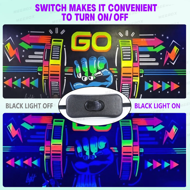 Projecteur lumière noire LED UV 395 nm, 50 à 150 W, 1 ou 2 pièces