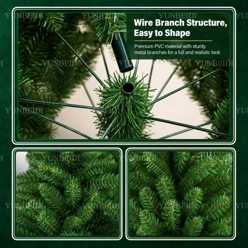 Sapin de Noël artificiel en PVC – vue 31