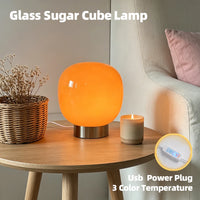 Lampe de table en verre à 3 teintes – vue 30