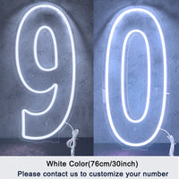 Chiffres lumineux géants néon LED – vue 31