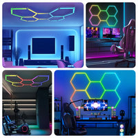 Lumière hexagonale RGB – vue 3
