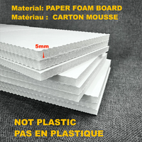 Chiffre marquee 73 cm – épaisseur du panneau KT de 5 mm