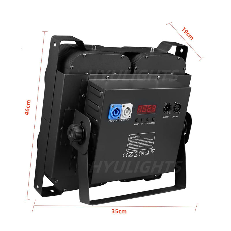 Projecteur PAR LED COB blinder 4 x 100 W – vue 3
