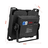 Projecteur PAR LED COB blinder 4 x 100 W – vue 10