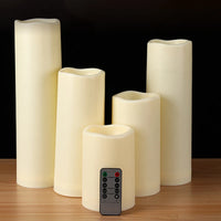 Bougies pilier LED géantes – vue 18