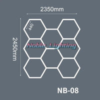 Éclairage LED nid d'abeille – vue 13