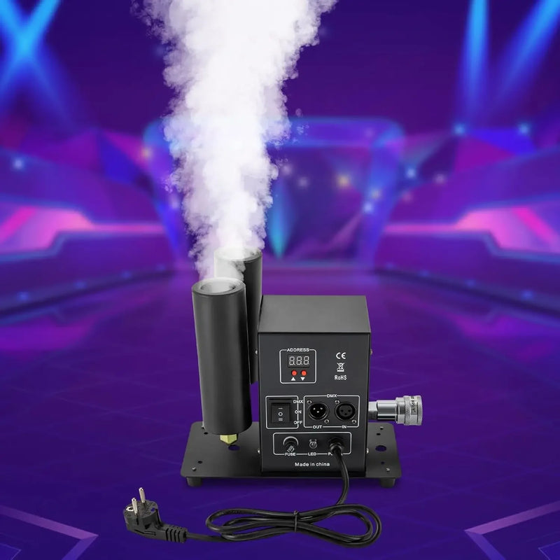 Machine à jet de CO2 à double tube – jet de gaz carbonique, vue d'ensemble avec son câble