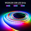 Ruban LED COB adressable WS2812B 5 V, 60 à 240 LED/m, 0,5 à 5 m