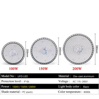 Lampe d'atelier LED UFO – vue 2