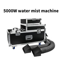 Machine à fumée basse à eau 5000 W en flight case avec deux gaines de sortie