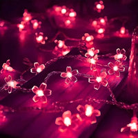 Guirlande lumineuse fleurs de cerisier 10 m – vue 9