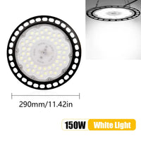 Cloche LED industrielle UFO 50 à 300 W, IP66, 6000 K ou 4000 K