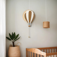 Lampe nuage murale en bois à piles pour chambre d'enfant, 3 formes