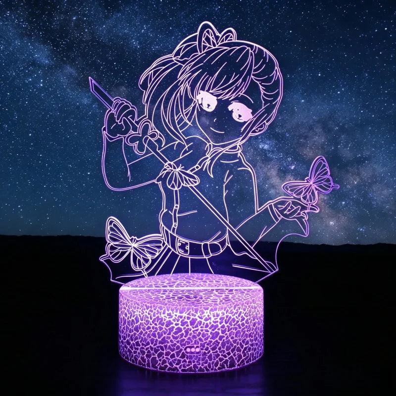 Lampe 3D Demon Slayer – vue 14