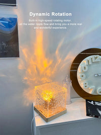 Lampe cristal ondulation d'eau – vue 16